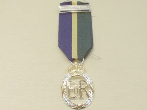 Territorial Army Decoration (TD) Post 1982 full size copy medal - Click Image to Close