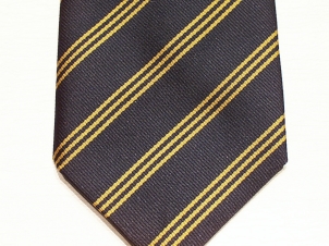 Royal British Legion polyester striped tie - Click Image to Close