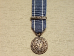 UN Congo 1st issue (ONUC) miniature medal - Click Image to Close