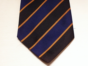King's African Rifles polyester striped tie ART - Click Image to Close