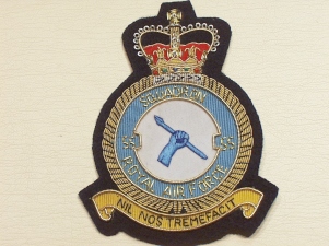 55 Sqdn QC RAF blazer badge - Click Image to Close