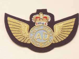 Air Despatcher Royal Army Service Corps blazer badge - Click Image to Close
