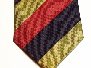 Royal Scots (Royal Regiment) silk striped tie 154 - Click Image to Close