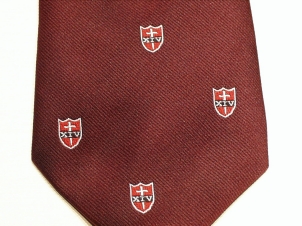 14th Army polyester crested tie - Click Image to Close