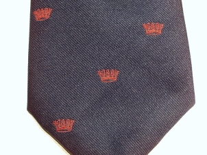 Royal Navy Portsmouth (Red Crown) polyester crested tie - Click Image to Close