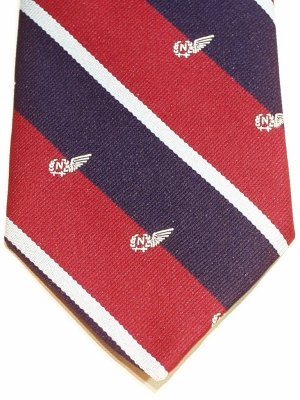 RAF Navigator polyester crested tie - Click Image to Close