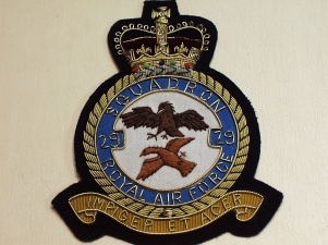 29 Squadron QC RAF blazer badge - Click Image to Close