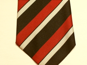 East Surrey Regiment polyester striped tie - Click Image to Close