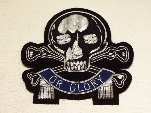 17th/21st Lancers blazer badge - Click Image to Close