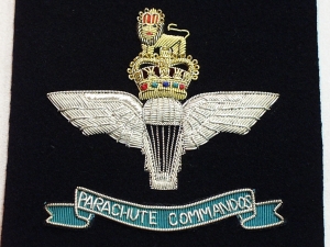 Parachute Commandos blazer badge - Click Image to Close