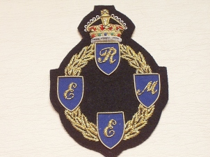 Royal Electrical & Mechanical Engineers World War 2 blazer badge - Click Image to Close
