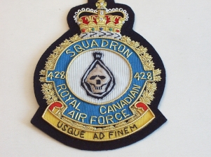 428 Sqdn RCAF blazer badge - Click Image to Close