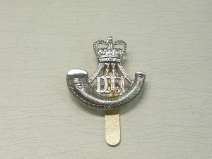 Durham Light Infantry QC cap badge - Click Image to Close