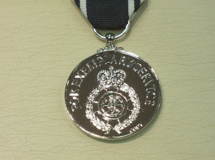 Ambulance Service Long Service Good Conduct full size medal - Click Image to Close