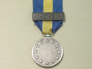 EU ESDP bar Althea HQ & Forces full size medal - Click Image to Close