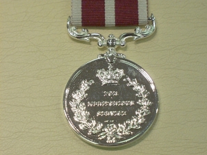 Meritorious Service Elizabeth II full size copy medal - Click Image to Close