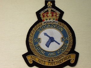 55 Squadron KC RAF blazer badge - Click Image to Close