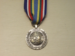 United Nations MINURCA full size medal - Click Image to Close