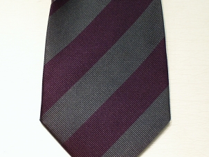 Highland Brigade silk stripe tie - Click Image to Close