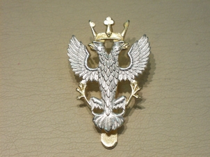 The Mercian Regiment Officers No1 cap badge - Click Image to Close