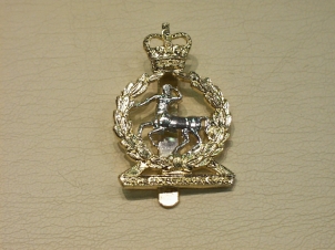 Royal Army Veterinary Corps anodised cap badge - Click Image to Close