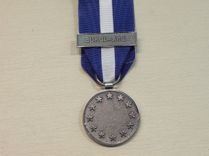 EU ESDP EUPOL-AFG planning & support full size medal - Click Image to Close