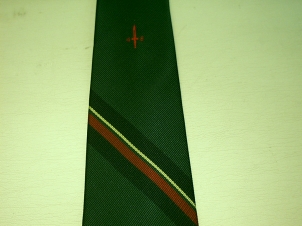 48 Commando polyester crested tie - Click Image to Close