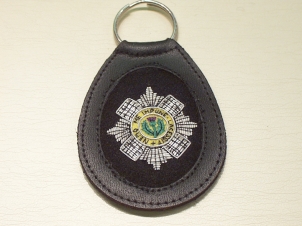 Scots Guards leather key ring 165 - Click Image to Close