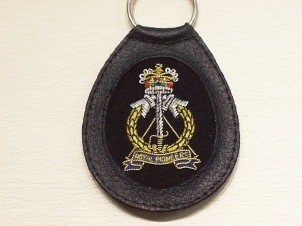 Royal Pioneer Corps leather key ring - Click Image to Close