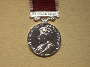 Regular Army George V Long Service Good Conduct full size medal - Click Image to Close
