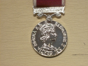 Regular Army Long Service Elizabeth II full size copy medal - Click Image to Close