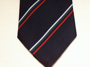Highland Light Infantry 6th Battalion polyester striped tie - Click Image to Close