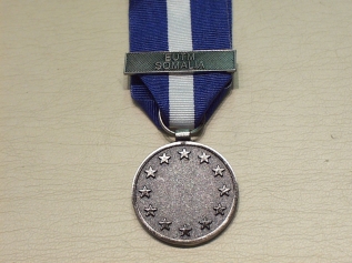 EUESDP EUTM Somalia Planning & Support miniature medal - Click Image to Close
