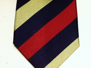 Royal Army Medical Corps silk stripe tie - Click Image to Close