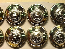 Royal Regiment of Fusiliers button 22 ligne (10 left) - Click Image to Close