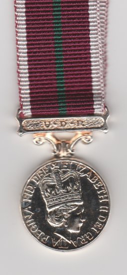 UDR LSGC permanent cadre miniature medal - Click Image to Close