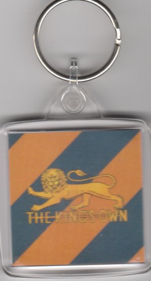 King's Own Royal Lancaster Regiment key ring - Click Image to Close