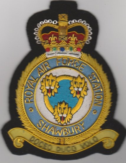 12 squadron RAF QC blazer badge - Click Image to Close