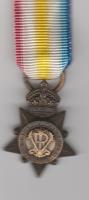 Kabul to Kandahar star miniature medal