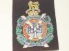 King's Own Scottish Borderers Kings Crown blazer badge