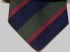 Royal Army Dental Corps polyester striped tie