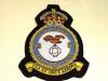 294 Squadron RAF KC wire blazer badge