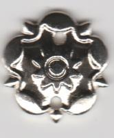 Silvered Rosette for South Atlantic medal full size medal emblem