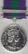 General Service Medal Elizabeth II bar Malaya full size copy medal