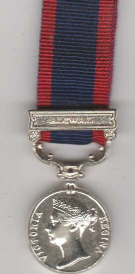 Sutlej Campaign 1845-6 bar Aliwal miniature medal - Click Image to Close