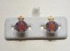 Royal Horse Guards enamelled cufflinks