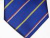 National Service polyester striped tie