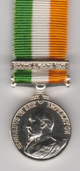 King's South Africa bar South Africa 1901 miniature medal - Click Image to Close