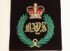 Queen's Bays (2nd Dragoon Guards) Queens Crown blazer badge 12