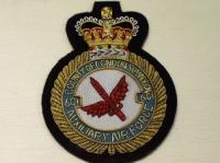 601 County of London Squadron RAF QC Auxiliary blazer badge